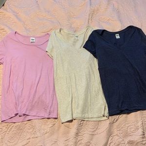 Pink Short Sleeve Tee Bundle